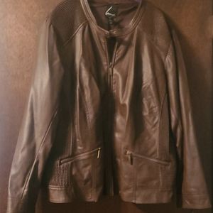 Lane Bryant Brown Jacket